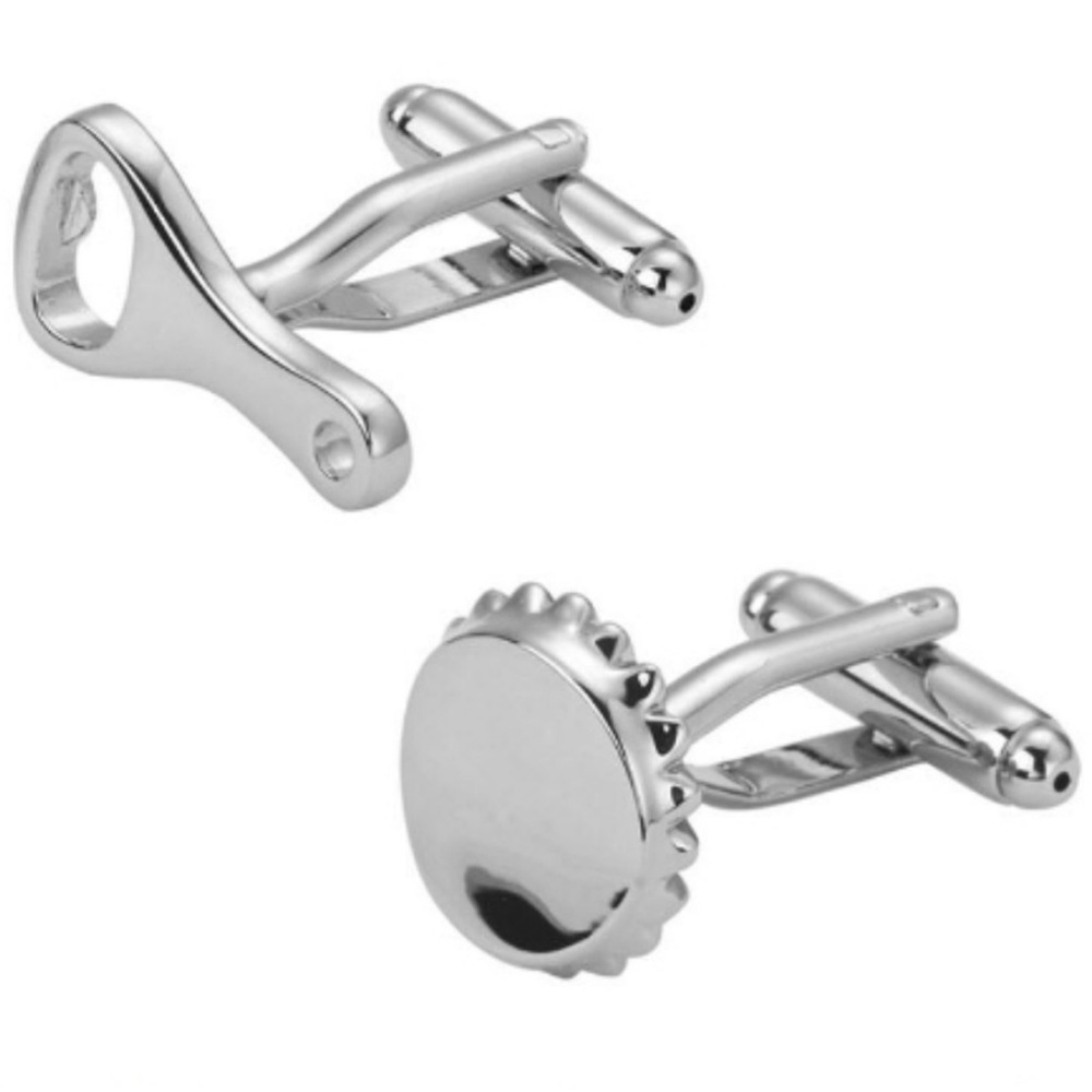 Bottle Cap & Opener Cufflinks